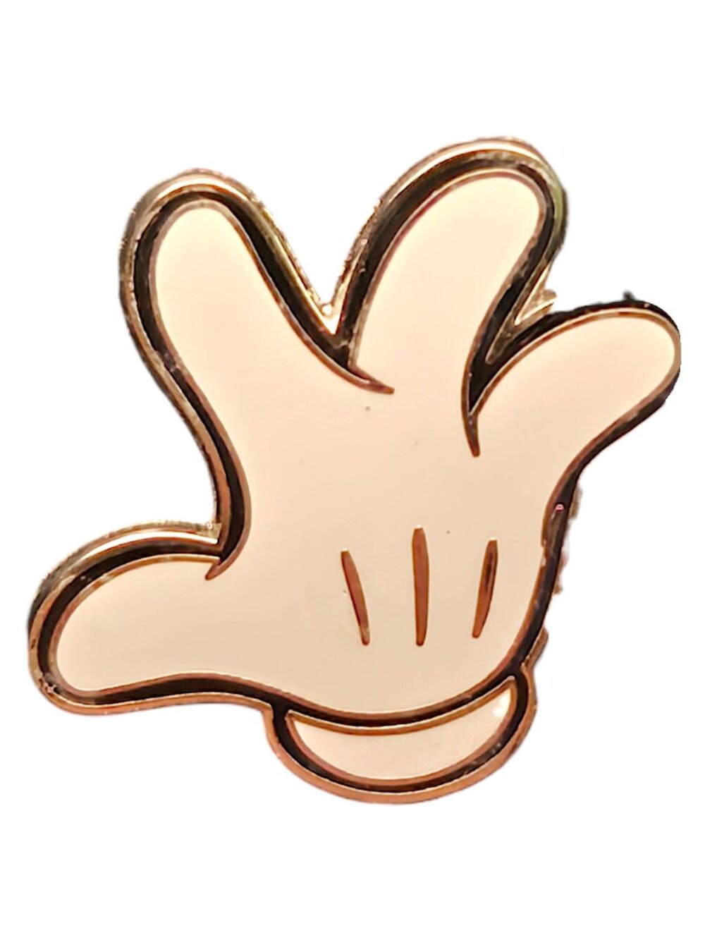 Disney Mickey Glove Enamel Pin Officially Licensed Park Trading Pin